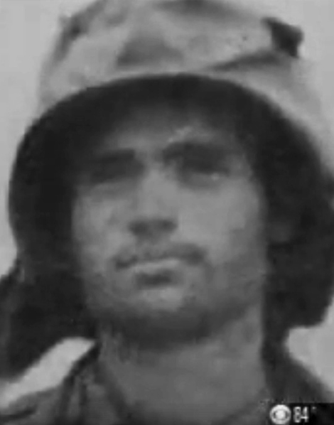 Portrait of Alva R Perry, Jr. World War II Marine