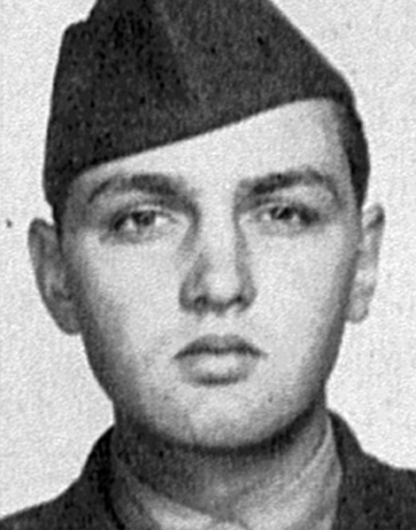 Portrait of David C McEwen World War II Marine